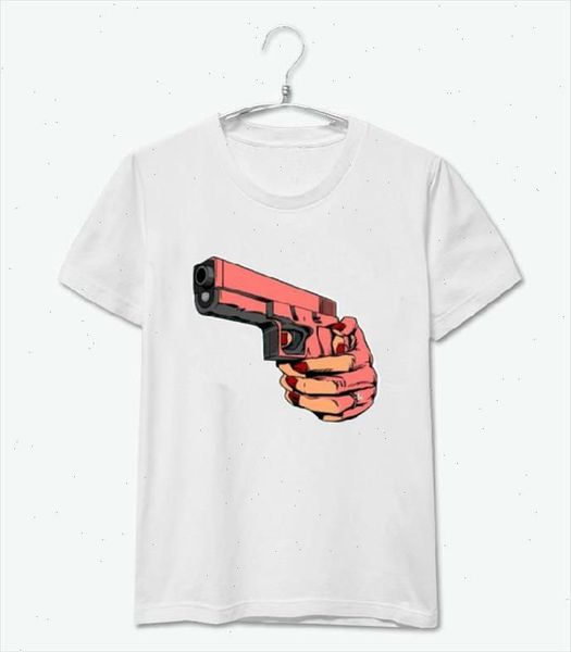 new women tshirt harajuku gun print cotton funny casual hipster shirt for lady whtie tees tz203 968, White
new women tshirt harajuku gun print cotton funny casual hipster shirt for lady whtie tees tz203 968, White