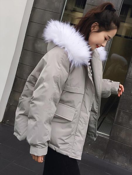 cotton padded jacket womens short 2020 winter clothes new korean version loose small cotton bread coat student, Black
cotton padded jacket womens short 2020 winter clothes new korean version loose small cotton bread coat student, Black