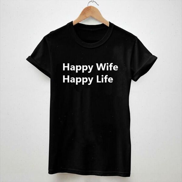 happy wife happy life letters print tshirt for men women cotton casual shirt white tees big size s xxxl drop ship
happy wife happy life letters print tshirt for men women cotton casual shirt white tees big size s xxxl drop ship