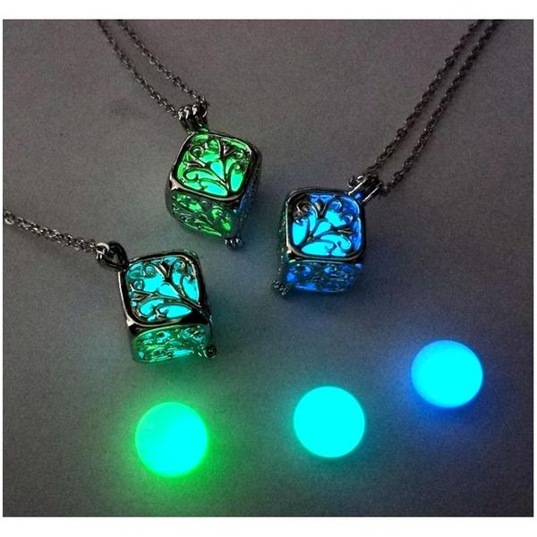 fashion hollow square tree of life heart luminous bead pendant love cube luminous box necklace for women with silve jllysk yy_dhhome, Silver
fashion hollow square tree of life heart luminous bead pendant love cube luminous box necklace for women with silve jllysk yy_dhhome, Silver