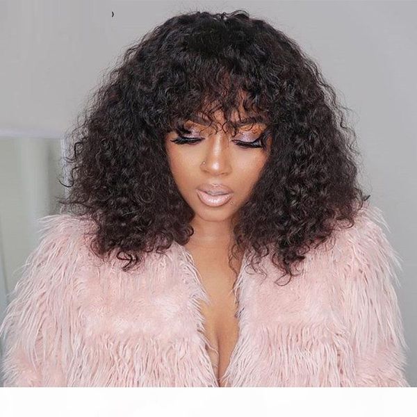 curly human wig with bang pre plucked with baby hair deep curly virgin brazilian curly lace front human hair wigs for black women, Black;brown
curly human wig with bang pre plucked with baby hair deep curly virgin brazilian curly lace front human hair wigs for black women, Black;brown