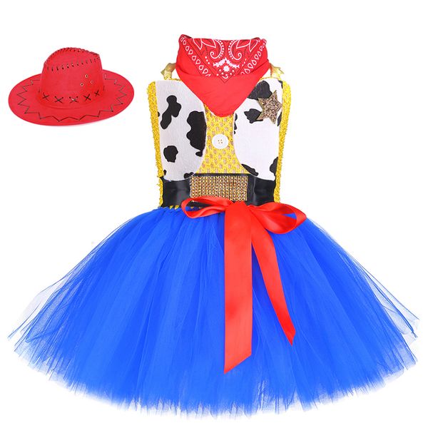 cow girl woody role play costume with hat cow girls birthday halloween party cosplay tutu dress and scarf for carnival holidays t200709, Red;yellow
cow girl woody role play costume with hat cow girls birthday halloween party cosplay tutu dress and scarf for carnival holidays t200709, Red;yellow