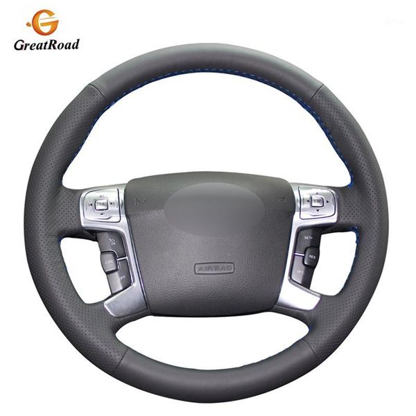 hand-stitched black genuine leather steering wheel cover for mondeo 4 2007-2012 s-max 20081
hand-stitched black genuine leather steering wheel cover for mondeo 4 2007-2012 s-max 20081
