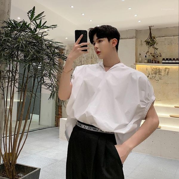 men women japan harajuku style short sleeve casual pullover shirt male women loose v-neck dress shirts1, White;black
men women japan harajuku style short sleeve casual pullover shirt male women loose v-neck dress shirts1, White;black