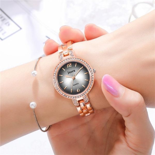 luxury rose gold women's watches rose gold ladies watch bracelet stainless steel women quartz wristwatch dress relogio feminino1, Slivery;brown
luxury rose gold women's watches rose gold ladies watch bracelet stainless steel women quartz wristwatch dress relogio feminino1, Slivery;brown