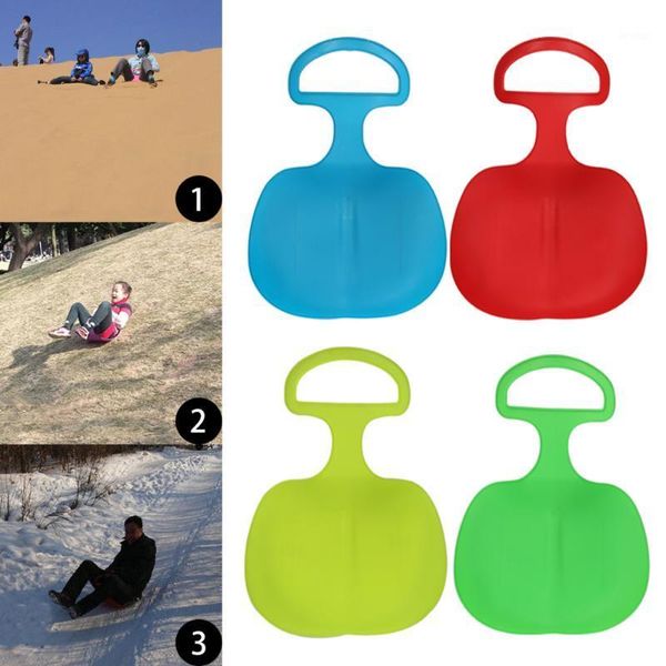 outdoor winter plastic skiing boards snow grass sand board ski pad snowboard sled luge for kids/adult1
outdoor winter plastic skiing boards snow grass sand board ski pad snowboard sled luge for kids/adult1