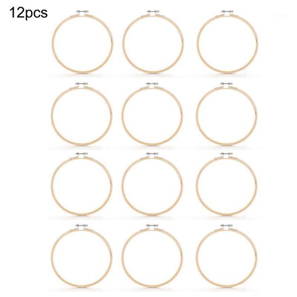 12pcs 8/10cm wooden embroidery hoops frame set bamboo embroidery hoop rings for diy cross stitch needle craft tool1, Black
12pcs 8/10cm wooden embroidery hoops frame set bamboo embroidery hoop rings for diy cross stitch needle craft tool1, Black