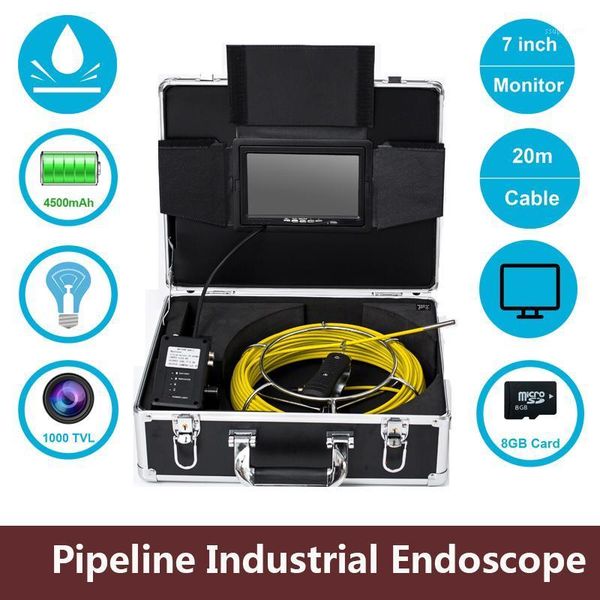 cameras 20-50m cable reel 7'' tft lcd dvr screen monitor pipeline industrial endoscope with function diameter 6.5mm len1
cameras 20-50m cable reel 7'' tft lcd dvr screen monitor pipeline industrial endoscope with function diameter 6.5mm len1