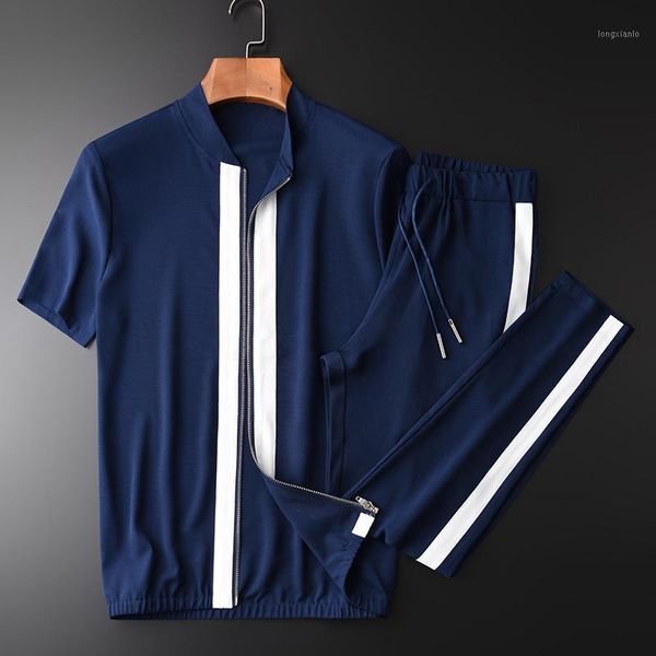 summer mens sets jacket pants contrast streetwear short sleeve jacket plus korean style chamarras para hombre men's clothing be1, Gray
summer mens sets jacket pants contrast streetwear short sleeve jacket plus korean style chamarras para hombre men's clothing be1, Gray