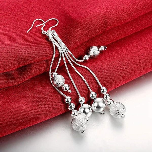 fashion exquisite long tassel pearl earrings for woman personality jewelry gift accessories, Silver
fashion exquisite long tassel pearl earrings for woman personality jewelry gift accessories, Silver