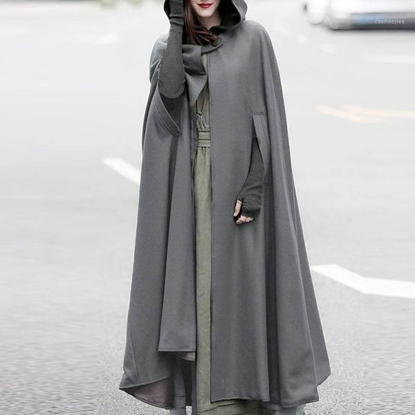 zanzea women winter hooded open front cloak loose solid long coat hoodies cosplay outwear christmas casual cape poncho plus size1, Black;brown
zanzea women winter hooded open front cloak loose solid long coat hoodies cosplay outwear christmas casual cape poncho plus size1, Black;brown