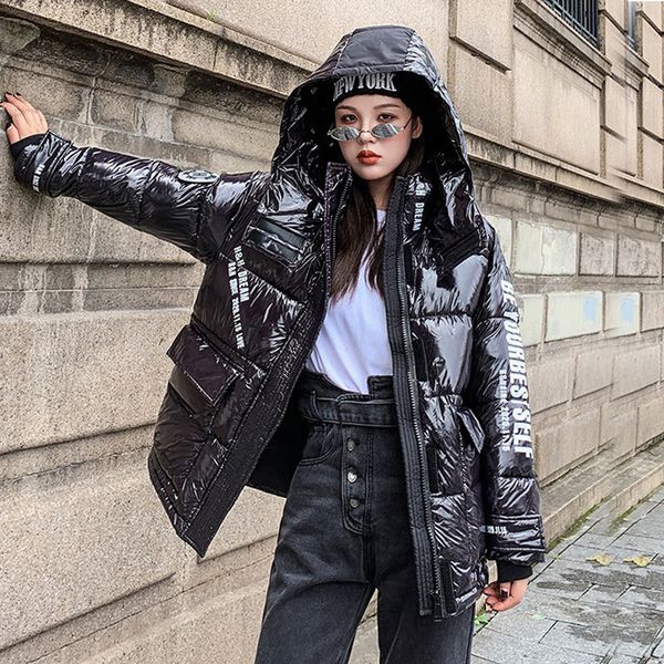 womens wadded jaqueta feminina winter coat female padded jacket stand collar loose padded jacket 1910 drop shipping, Black
womens wadded jaqueta feminina winter coat female padded jacket stand collar loose padded jacket 1910 drop shipping, Black