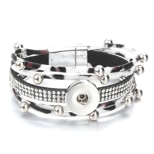 new fashion multilayer leopard leather snap bracelets fit 18mm snap button charms diy snap jewelry for women m bbyxyu, Golden;silver
new fashion multilayer leopard leather snap bracelets fit 18mm snap button charms diy snap jewelry for women m bbyxyu, Golden;silver
