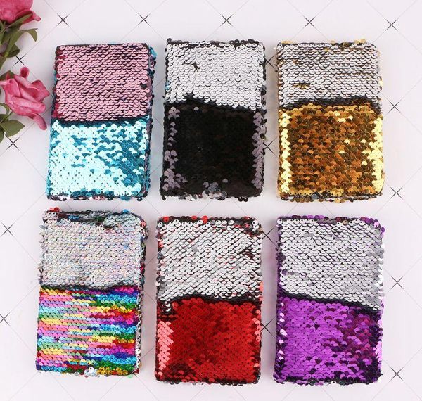 Creative Sequins Notebook Notepad Glitter Diary Memos Stationery Office Supplies Stationery 78 Shee Bbytpd Lipper