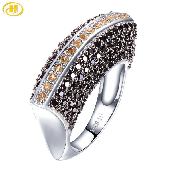 natural gemstone citrine black spinel 925 sterling silver unique special rings wedding rings style women's personal ring 201006, Golden;silver
natural gemstone citrine black spinel 925 sterling silver unique special rings wedding rings style women's personal ring 201006, Golden;silver