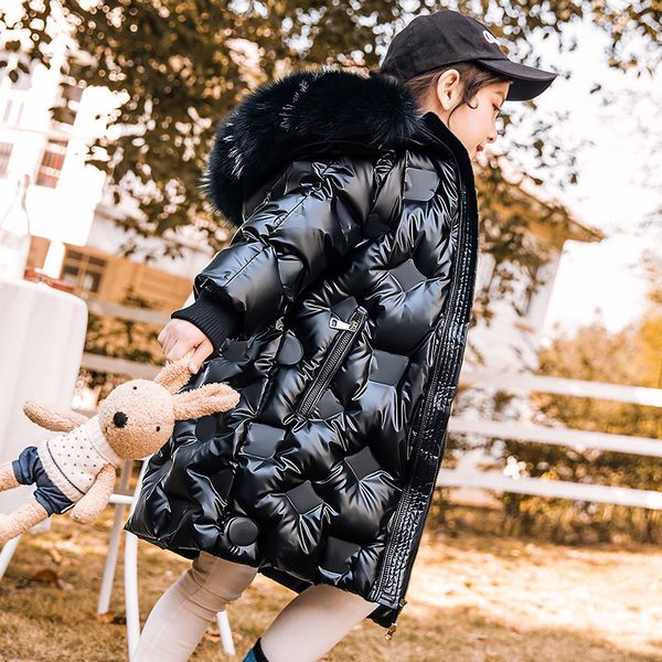 olekid 2020 russian winter down jacket for girls waterproof hooded shiny girl jacket 5-14 years kids teenagers parka child coat lj201203, Blue;gray
olekid 2020 russian winter down jacket for girls waterproof hooded shiny girl jacket 5-14 years kids teenagers parka child coat lj201203, Blue;gray
