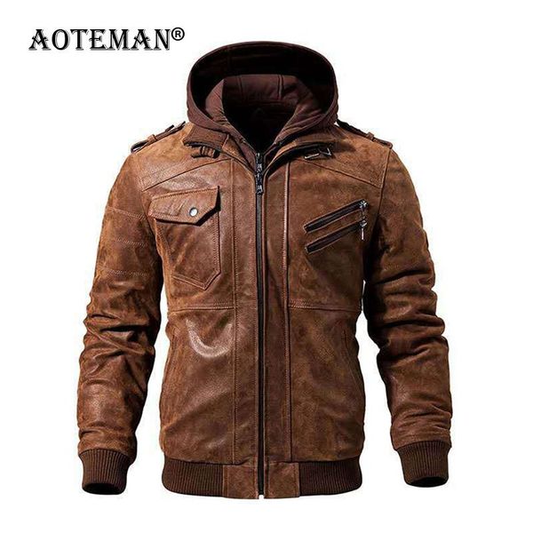 men pu leather jackets motorcycle biker coats bomber hooded fleece male coat winter outwear windbreaker men brand clothing lm200, Black
men pu leather jackets motorcycle biker coats bomber hooded fleece male coat winter outwear windbreaker men brand clothing lm200, Black