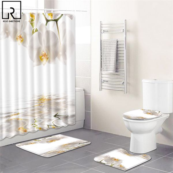 elegant flower print shower curtain set waterproof bathtub screen soft bath mats carpets rugs bathroom accessories home decor
elegant flower print shower curtain set waterproof bathtub screen soft bath mats carpets rugs bathroom accessories home decor