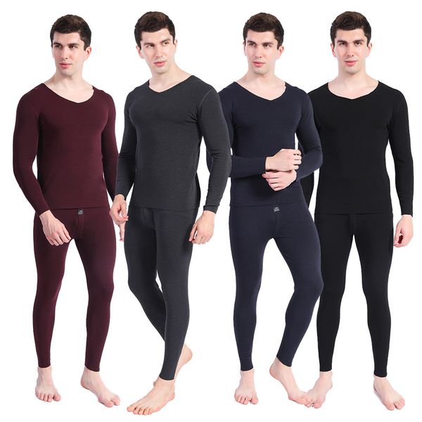 mens velvet heating thermal underwear set seamless v neck long sleeves shirt and pants long johns winter bottoming black gray, Black;pink
mens velvet heating thermal underwear set seamless v neck long sleeves shirt and pants long johns winter bottoming black gray, Black;pink