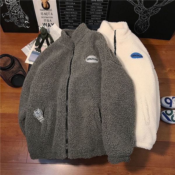 faux lamb wool coat winter clothes women zipper sweatshirt all-match thinner stand collar cardigan harajuku hoodie women 201113, Black
faux lamb wool coat winter clothes women zipper sweatshirt all-match thinner stand collar cardigan harajuku hoodie women 201113, Black