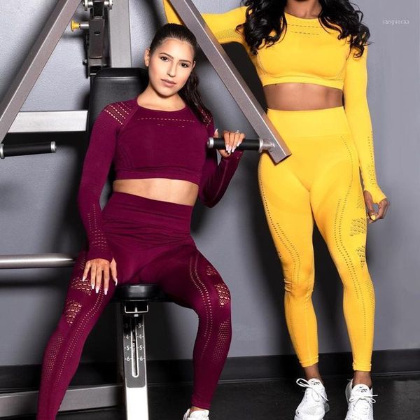 yoga outfits seamless long sleeve set workout sport clothes gym fitness clothing women breathable sportwear set1, White;red
yoga outfits seamless long sleeve set workout sport clothes gym fitness clothing women breathable sportwear set1, White;red