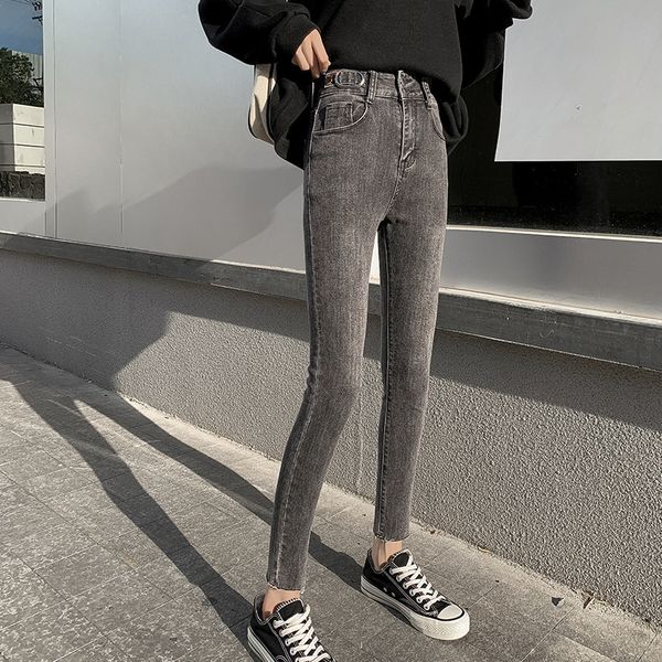 casual high waist mom jeans spring autumn women's thick slim fit pencil leggings high stretch skinny pantalones vaqueros mujer y1214, Blue
casual high waist mom jeans spring autumn women's thick slim fit pencil leggings high stretch skinny pantalones vaqueros mujer y1214, Blue