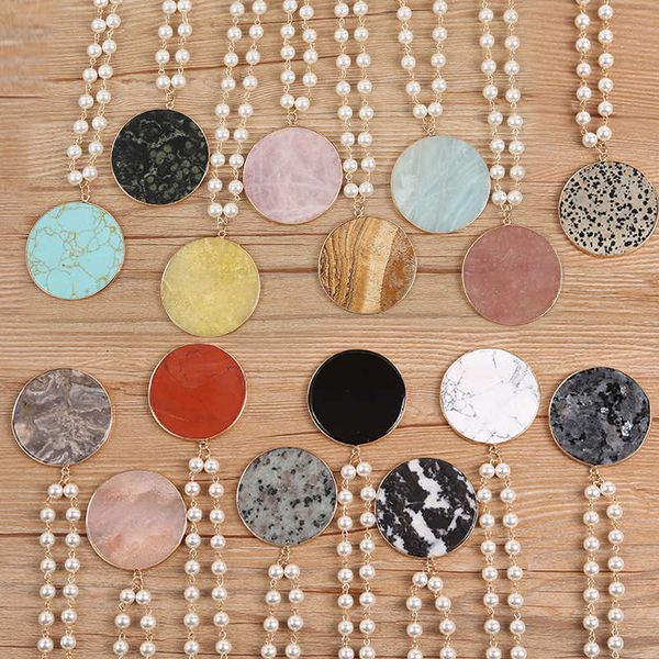 etsy station pearl round stone pendant necklace, Silver
etsy station pearl round stone pendant necklace, Silver