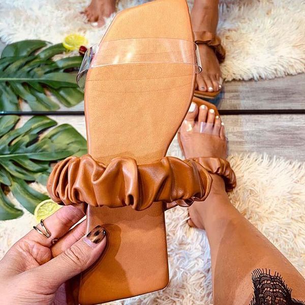 women sandals transparent slippers pleat ladies flip flops fashion square toe casual female beach shoes woman summer footwear1, Black
women sandals transparent slippers pleat ladies flip flops fashion square toe casual female beach shoes woman summer footwear1, Black