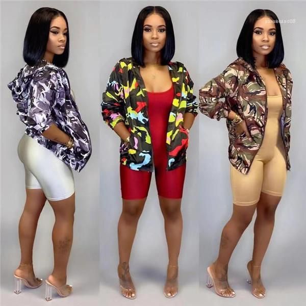 zipper fly print coats casual long sleeve multi color women outerwear women designer camouflage jackets fashion, Black;brown
zipper fly print coats casual long sleeve multi color women outerwear women designer camouflage jackets fashion, Black;brown