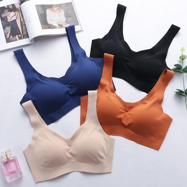 plus size seamless sports bra for women gym fitness yoga running crop push up brassiere sport femme kg-1200, White;black
plus size seamless sports bra for women gym fitness yoga running crop push up brassiere sport femme kg-1200, White;black