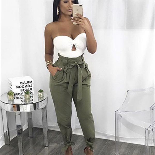 2021 new harem pants plied with bow belt of strapped high waistline women's tightly waisted summer steetwear's lower half a4hy, Black;white
2021 new harem pants plied with bow belt of strapped high waistline women's tightly waisted summer steetwear's lower half a4hy, Black;white