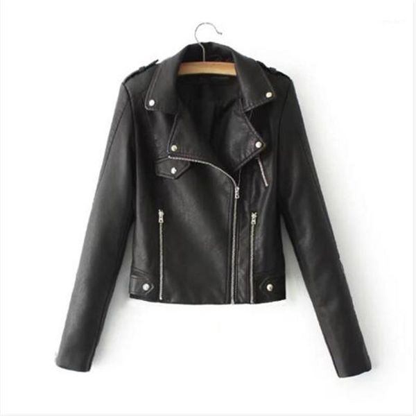 women's jackets 2021 women leather jacket motorcycle turn collar zipper large size coat clothes autumn slim outwear tight 1, Black;brown
women's jackets 2021 women leather jacket motorcycle turn collar zipper large size coat clothes autumn slim outwear tight 1, Black;brown