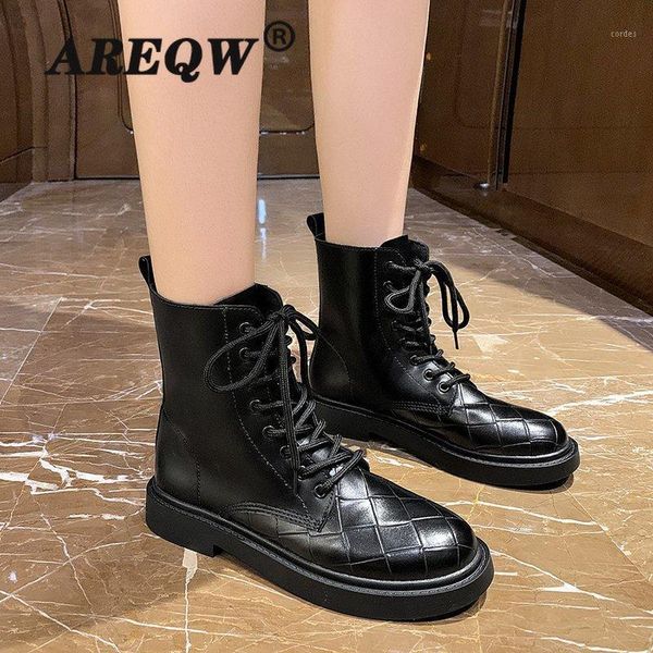 2020 new winter women's boots fashion zipper square heel pu boots round toe low heel lace-up plus velvet women's ankle1, Black
2020 new winter women's boots fashion zipper square heel pu boots round toe low heel lace-up plus velvet women's ankle1, Black