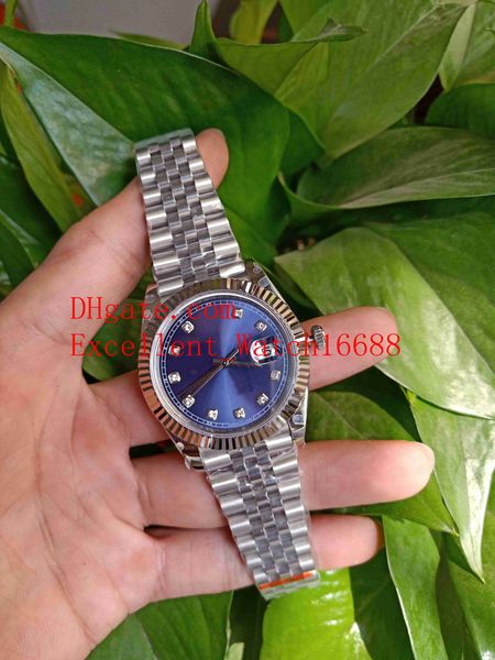 selling bp factory mens watch wristwatches 41 mm 126334 stainless steel diamond blue dial asia 2813 movement automatic mens watch wr, Slivery;brown
selling bp factory mens watch wristwatches 41 mm 126334 stainless steel diamond blue dial asia 2813 movement automatic mens watch wr, Slivery;brown