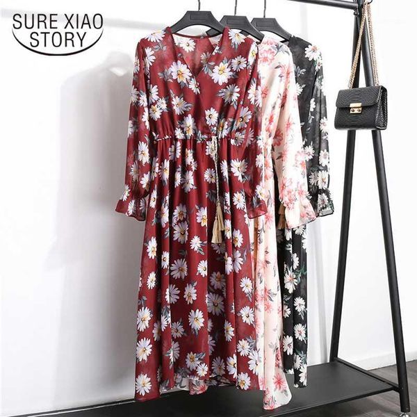 burgundy vintage floral print korean loose women dress plus size flare long sleeve tassel empire v-collar midi vestidos 8692 501, Black;gray
burgundy vintage floral print korean loose women dress plus size flare long sleeve tassel empire v-collar midi vestidos 8692 501, Black;gray