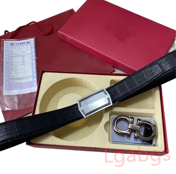 luxury designer belt men clothing accessories business belts fashion women genuine leather waistband with 2 buckle red gift box, Black;brown
luxury designer belt men clothing accessories business belts fashion women genuine leather waistband with 2 buckle red gift box, Black;brown