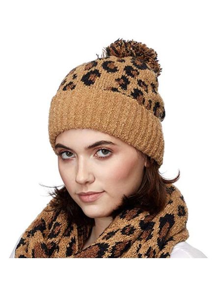 beanie/skull caps women winter warm knitted cuffed beanie hat vintage leopard pompom skull cap u90e, Blue;gray
beanie/skull caps women winter warm knitted cuffed beanie hat vintage leopard pompom skull cap u90e, Blue;gray