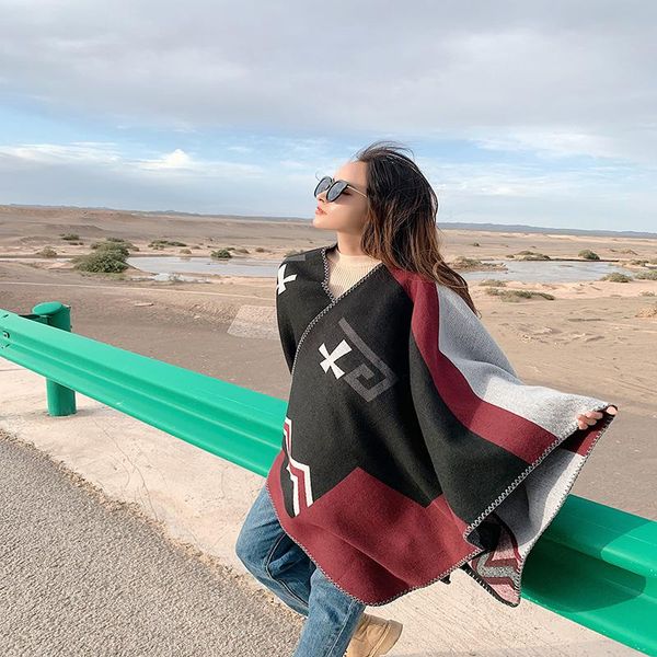 ew autumn/winter shawl fashion poncho women scarf for lady luxury blanket cashmere scarves warm wholesale cape, Blue;gray
ew autumn/winter shawl fashion poncho women scarf for lady luxury blanket cashmere scarves warm wholesale cape, Blue;gray