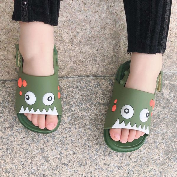 creative korean spring and summer new children's jelly cartoon dinosaur girl's flat sandals, Black;red
creative korean spring and summer new children's jelly cartoon dinosaur girl's flat sandals, Black;red