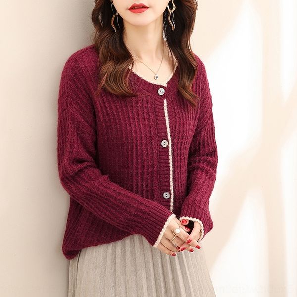 sxdmf knitted cardigan women's korean fashion fashion cardigan the spring and autumn of 2020 new in looks thin and versatile coat sweat, White;black
sxdmf knitted cardigan women's korean fashion fashion cardigan the spring and autumn of 2020 new in looks thin and versatile coat sweat, White;black
