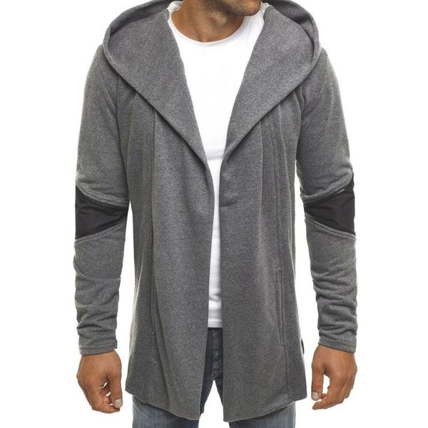 men splicing hooded solid trench coat jacket cardigan long sleeve outwear blouse m-5xl plus size chaqueta hombre erkek mont, Black;brown
men splicing hooded solid trench coat jacket cardigan long sleeve outwear blouse m-5xl plus size chaqueta hombre erkek mont, Black;brown