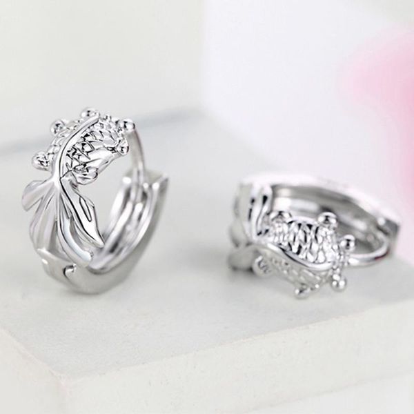 stud 1 pair wedding goldfish design korean style daily metal cute dressing girls anti allergy jewelry accessories women earrings, Golden;silver
stud 1 pair wedding goldfish design korean style daily metal cute dressing girls anti allergy jewelry accessories women earrings, Golden;silver