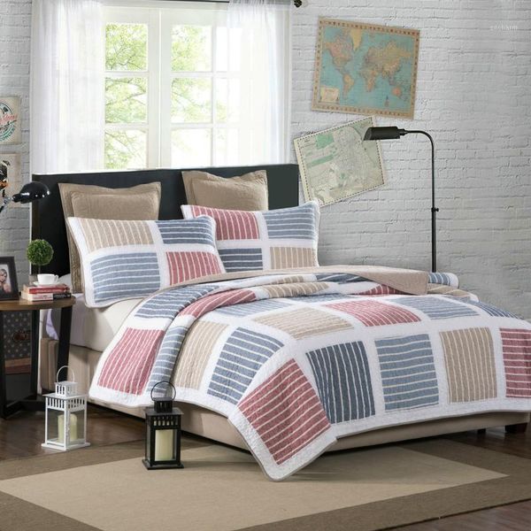 colorful striped quilt bedding set,3pcs real hand patchwork 100% cotton reversible bedspread bed cover pillow shams ultra soft1
colorful striped quilt bedding set,3pcs real hand patchwork 100% cotton reversible bedspread bed cover pillow shams ultra soft1
