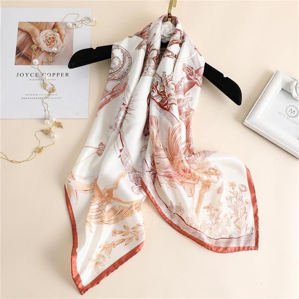 design silk square neck scarf for women animal print foulard hijab scarves bandana lady headband high quantity neckerchief, Blue;gray
design silk square neck scarf for women animal print foulard hijab scarves bandana lady headband high quantity neckerchief, Blue;gray