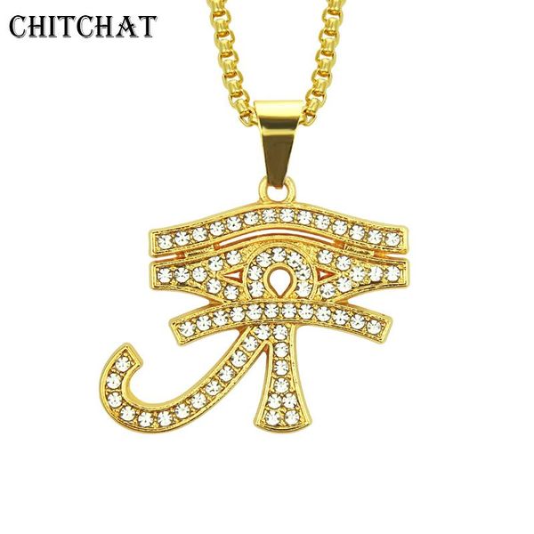 pendant necklaces hip hop ancient egypt eye of horus pendants egyptian charms iced out rhinestone for man gift rocker, Silver
pendant necklaces hip hop ancient egypt eye of horus pendants egyptian charms iced out rhinestone for man gift rocker, Silver