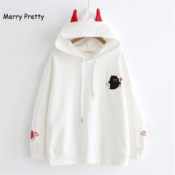 merry pretty women cotton hoodies sweatshirts with ears harajuku black devil embroidery hooded sweatshirt pullovers girls hoody lj201102
merry pretty women cotton hoodies sweatshirts with ears harajuku black devil embroidery hooded sweatshirt pullovers girls hoody lj201102