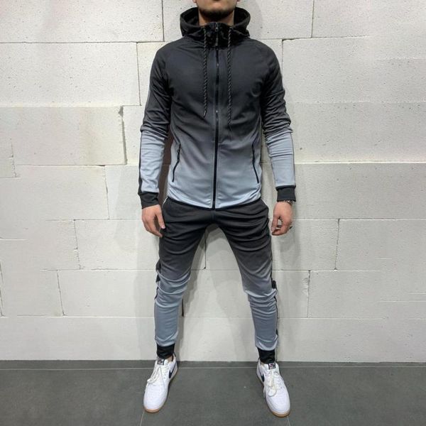 men's tracksuits spring and autumn festival men loose fashion casual run athletic tracksuit men's two-piece suit1, Gray
men's tracksuits spring and autumn festival men loose fashion casual run athletic tracksuit men's two-piece suit1, Gray