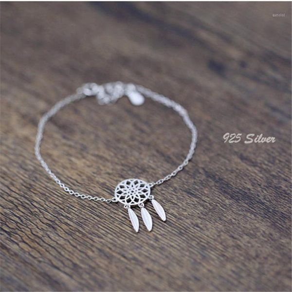 pofunuo 925 sterling silver zircon dream catcher feather pretty bracelet fine jewelry for women girls cute chic bracelets1, Golden;silver
pofunuo 925 sterling silver zircon dream catcher feather pretty bracelet fine jewelry for women girls cute chic bracelets1, Golden;silver