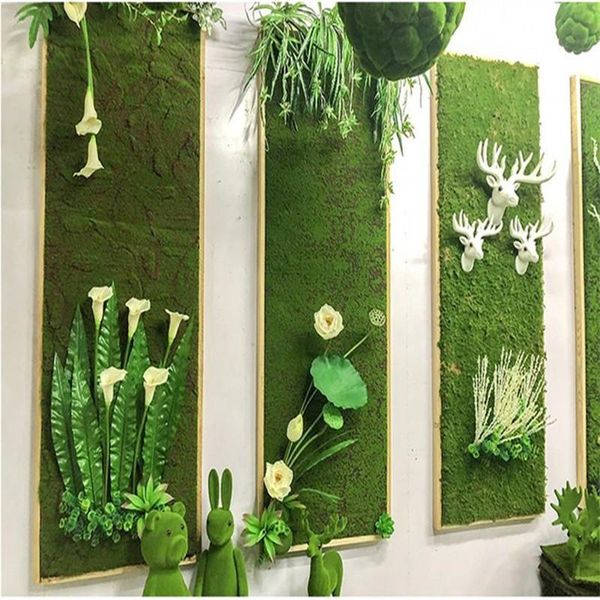 decorative flowers & wreaths 1m*1m square artificial plant lawn home simulation background wall moss turf green sod interior window decorati
decorative flowers & wreaths 1m*1m square artificial plant lawn home simulation background wall moss turf green sod interior window decorati