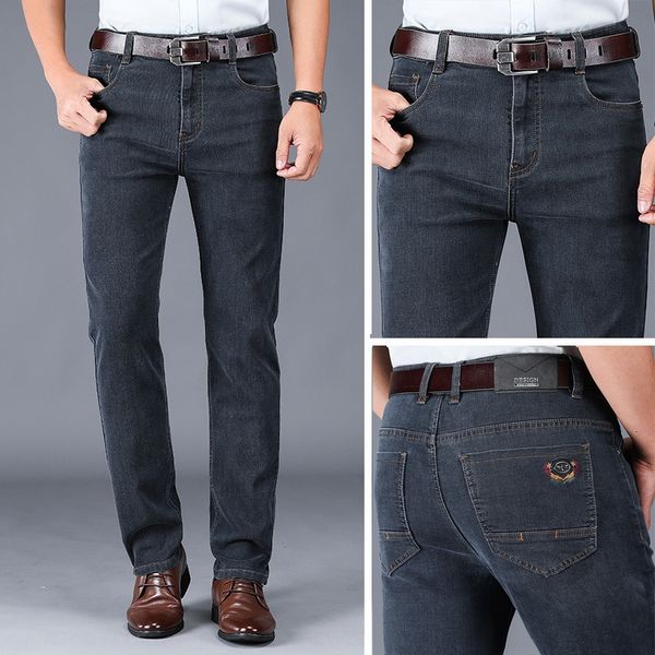 autumn and winter jeans straight tube loose large elastic versatile chinos trousers men's jeans men's pants business middle aged c, Blue
autumn and winter jeans straight tube loose large elastic versatile chinos trousers men's jeans men's pants business middle aged c, Blue